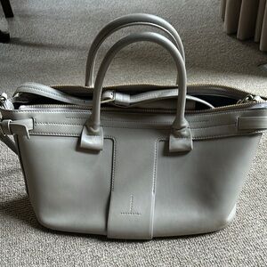 Theory T bag leather